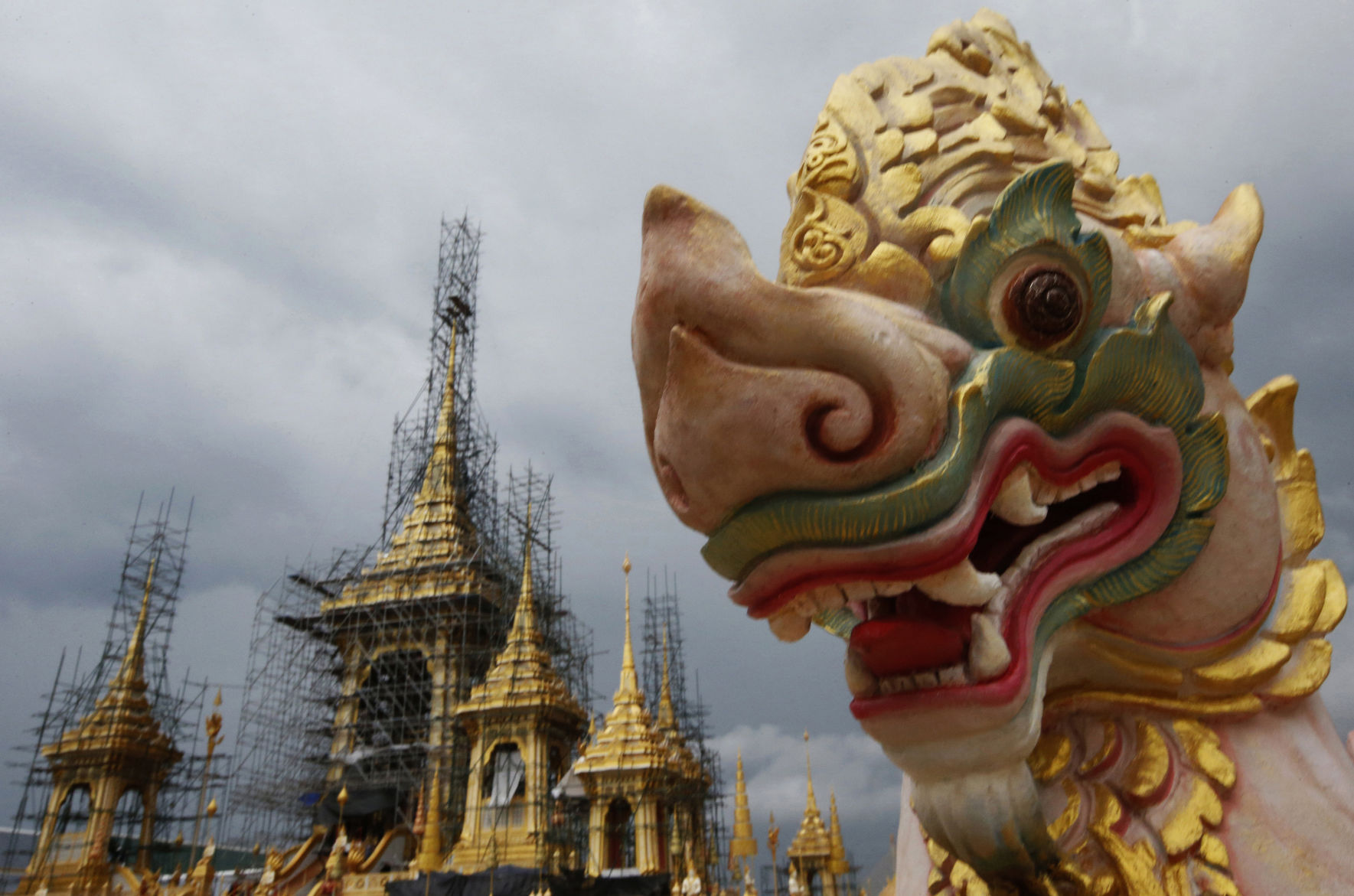 Thailand Royal Funeral Prep Photo Gallery